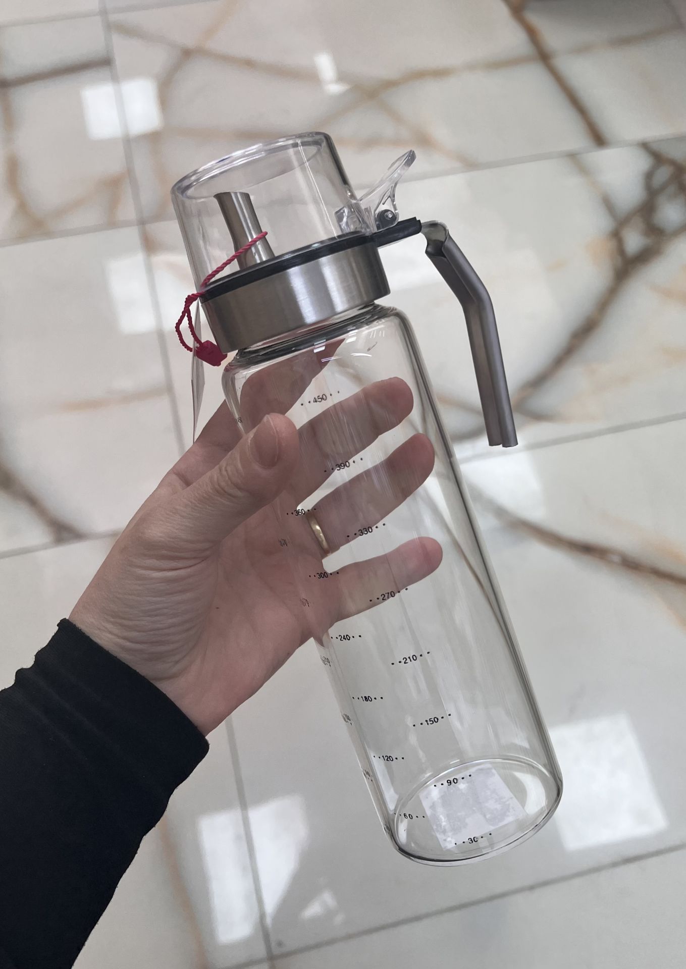 Acar 500ml Cam yağdanlık
