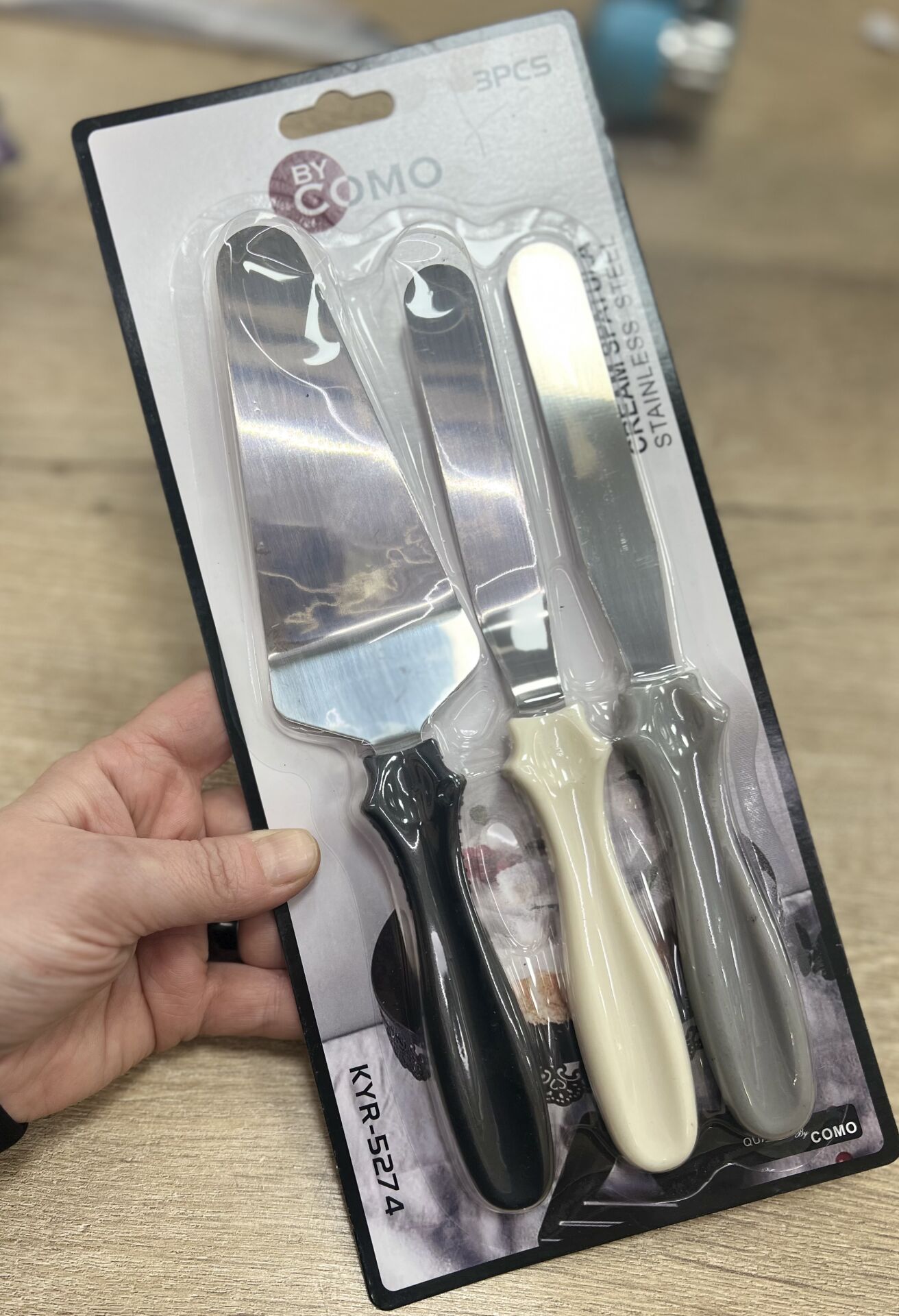 3lü Pasta spatula set