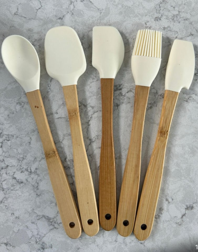 5li Mini Bambulu Silikon Set krem