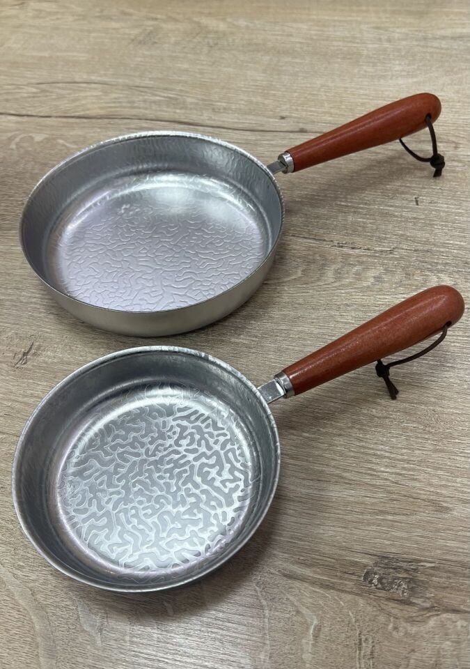 16CM 304 KALİTE ÇELİK MİNİ SOS TAVA 1ADET