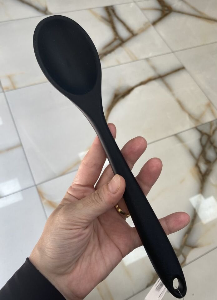 İçi Sert Destekli Silikon Kaşık