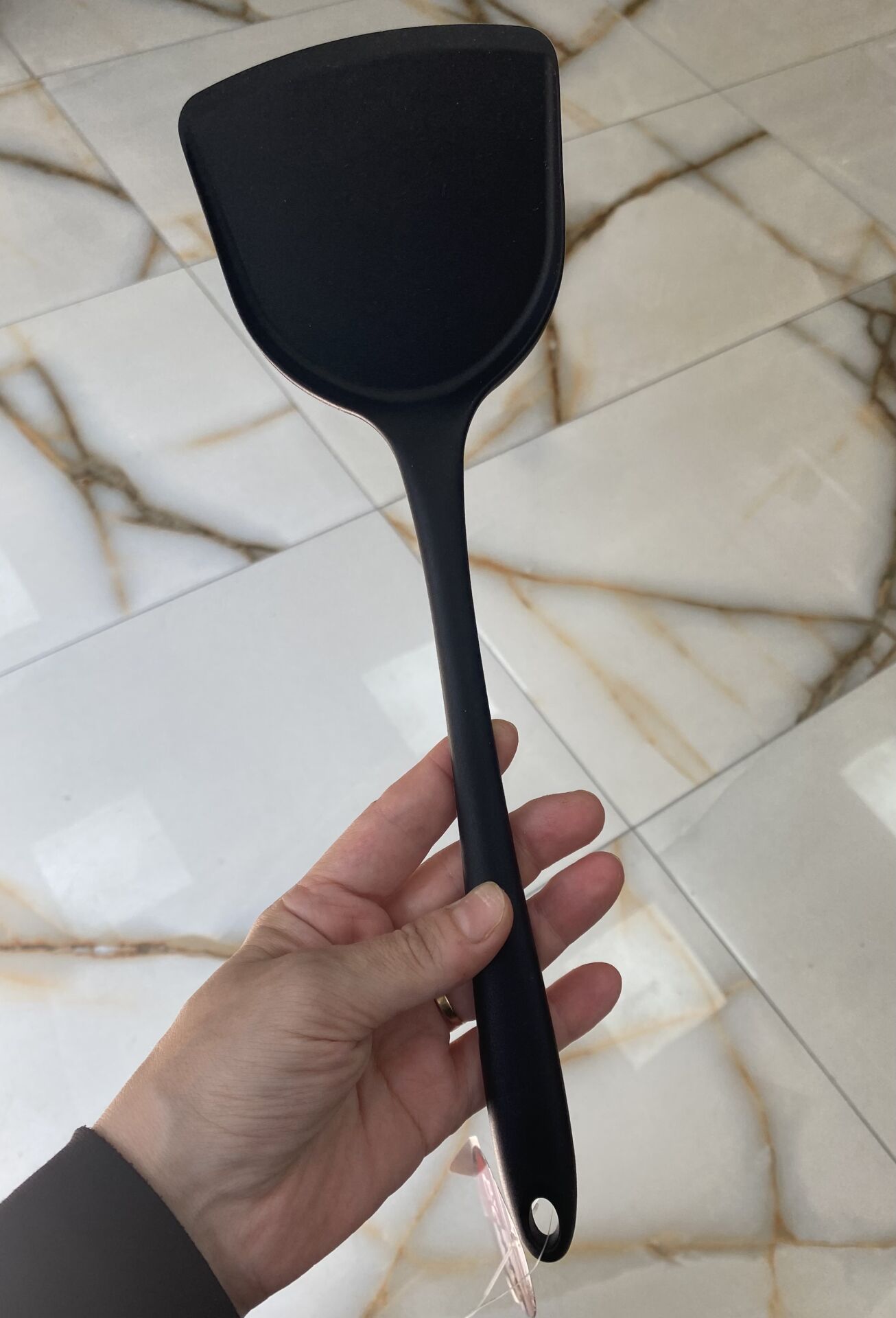 İçi Sert Destekli Silikon Düz Spatula