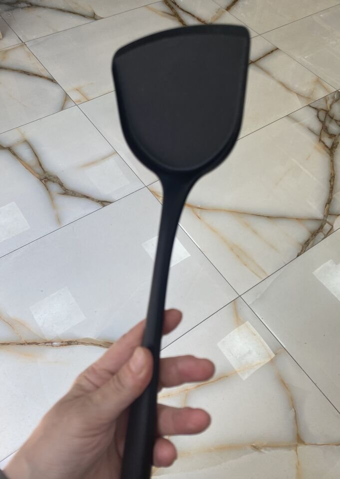 İçi Sert Destekli Silikon Düz Spatula