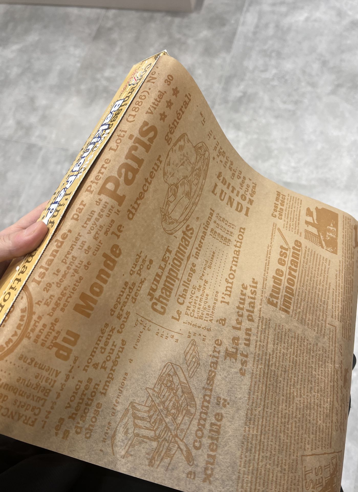 Yağlı Sunum Kağıdı (5metre)