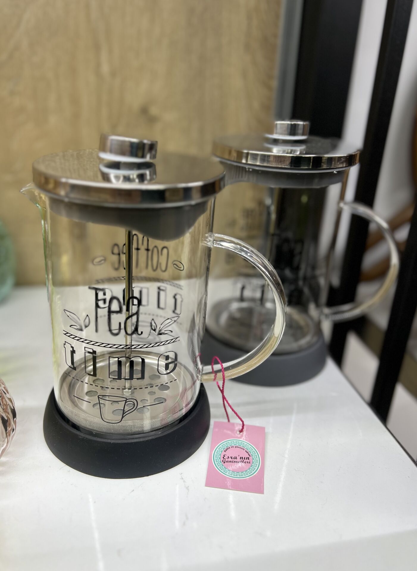 800ML BOROSİLİKAT CAM FRENCH PRESS