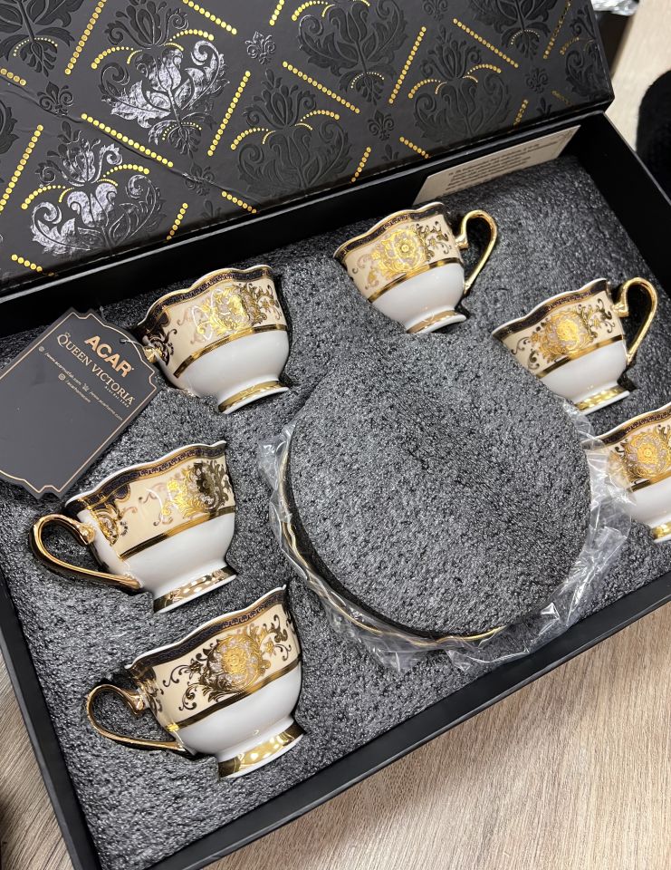 MGL-6884 CHRISTINA 6LI KAHVE FİNCANI