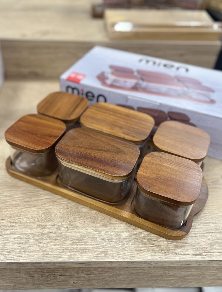 BOR-077 AKASYA KAPAKLI KAHVALTILIK SET