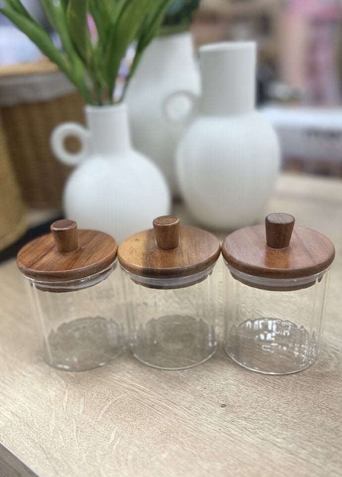 BOR-0111 250 ML BOROSİLİKAT CAM KAVANOZ (Adet)