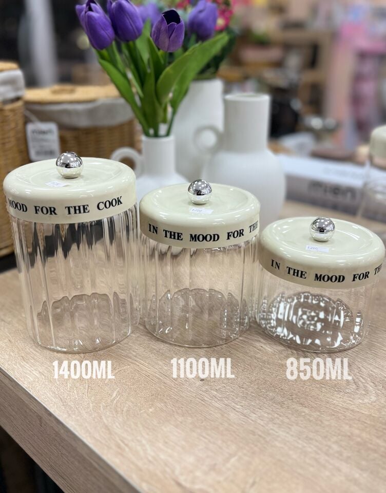 1ADET 1400 ML MEST CAM KAVANOZ (Mien-3H05)